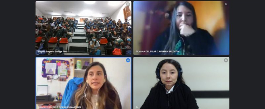 UDALBA Santiago: Fonoaudiología realizó actividad conjunta con Universidad del Cauca